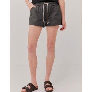 PACT Shorts Women’s Small Organic Woven Twill Drawstring Short